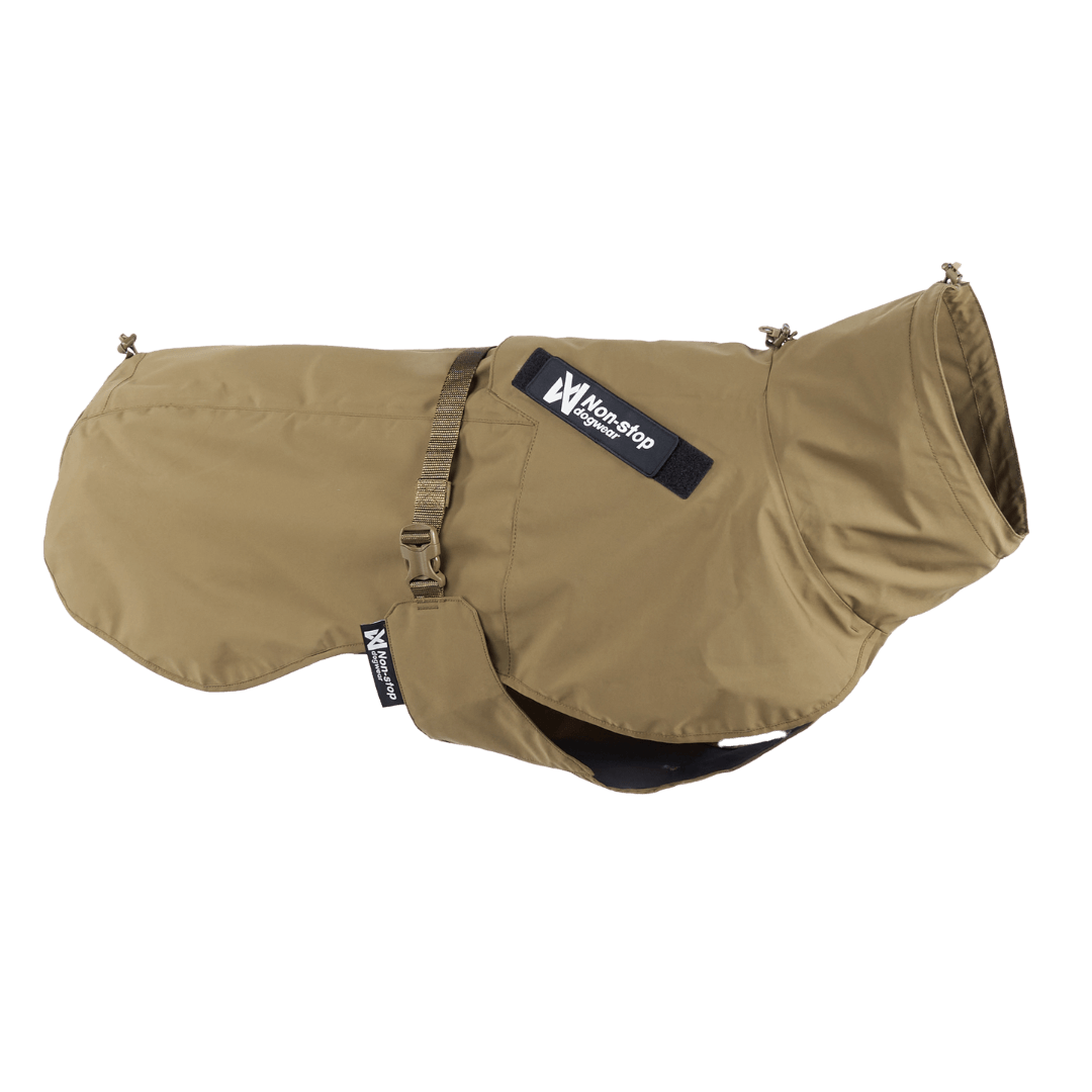 Fjord Raincoat WD for service and working dogs, designed for tough weather conditions.