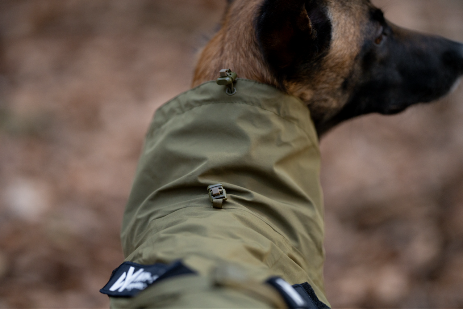 Regntäcke för tjänstehund & brukshund - Fjord raincoat WD