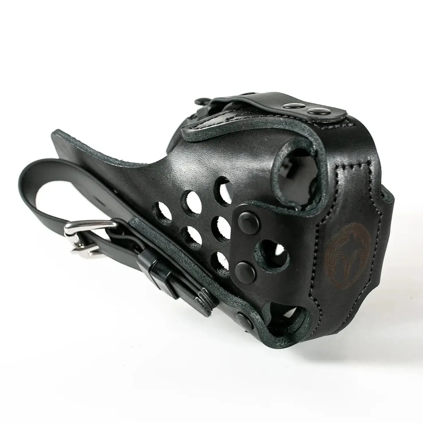 Munkorg för hundhjälm, K9 Helm CS-1 Agitation Muzzle - en stötkorg som känns.