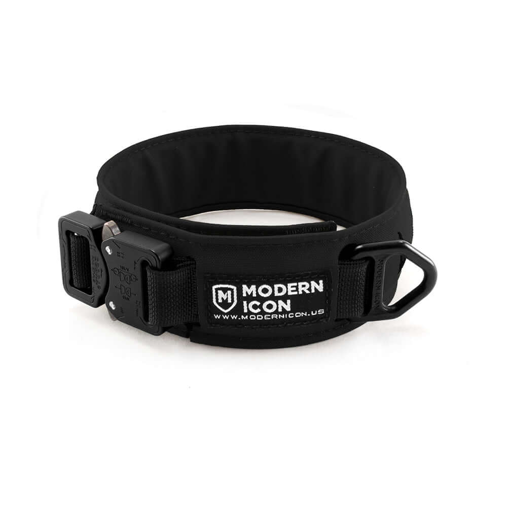 Rigid Modular Collar by Modern Icon - tactical dog collar designed for versatility and safety in demanding environments.