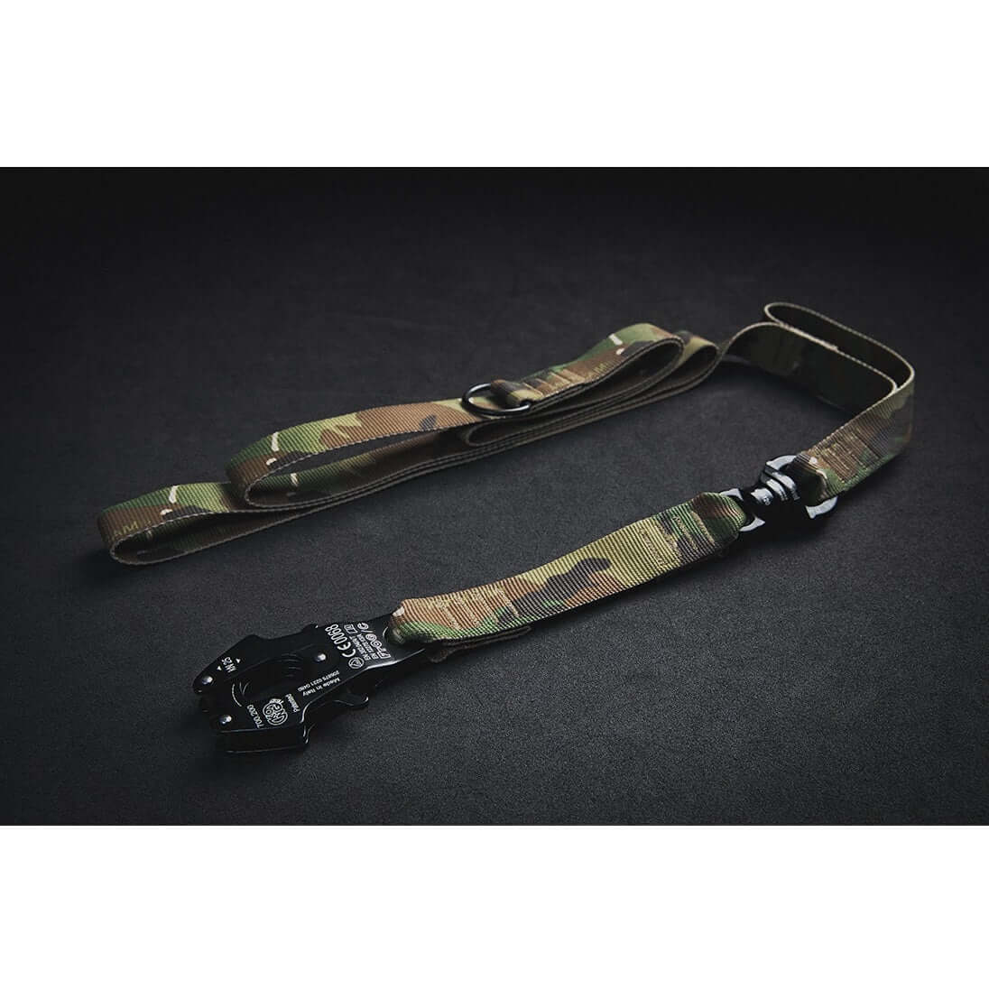 Tactical, super strong dog leash with Frog & Rock Exotica® NANO Swivel
