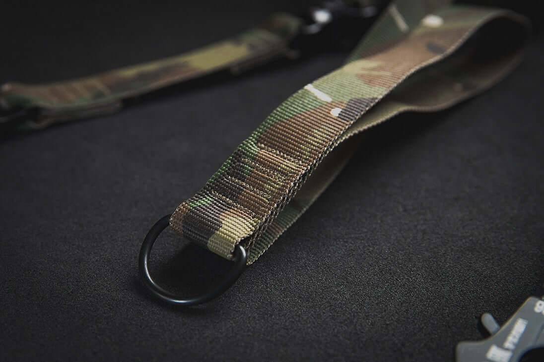 Tactical, super strong dog leash with Frog & Rock Exotica® NANO Swivel