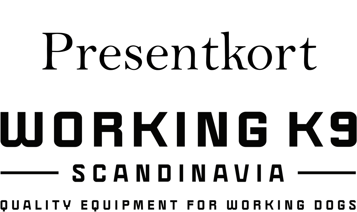 Presentkort - Working K9 Scandinavia