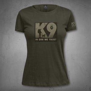 In Dog We Trust - ladies T-shirt