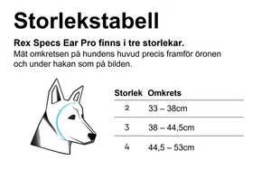 Rex Specs Ear Pro – Gehörschutz für Hunde