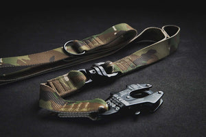 Taktiskt, superstarkt hundkoppel med Frog & Rock Exotica® NANO Swivel