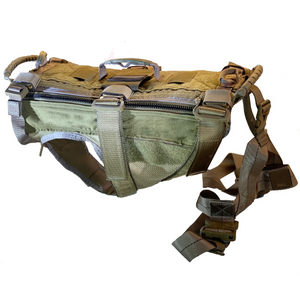 Taktisk hundsele för tjänstehund - Dagger K9 Tactical Vest, komplett kit - Working K9 Scandinavia