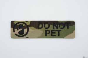 Märke / Patch - "Do Not Pet" M1 - Working K9 Scandinavia