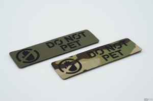 Märke / Patch - "Do Not Pet" M1 - Working K9 Scandinavia