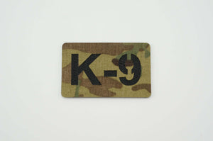 Märke / Patch "K-9" - Working K9 Scandinavia