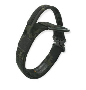 Dog collar with handle - K9 Collar fixed Handle