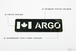 Märke / Patch - "Custom K9 Name Patch" - Working K9 Scandinavia