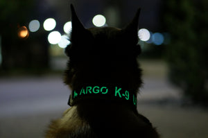 Märke / Patch - "Custom K9 Name Patch" - Working K9 Scandinavia