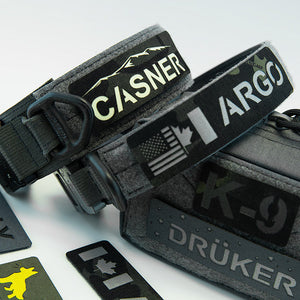 Märke / Patch - "Custom K9 Name Patch" - Working K9 Scandinavia