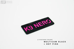 Märke / Patch - "Custom K9 Name Patch" - Working K9 Scandinavia