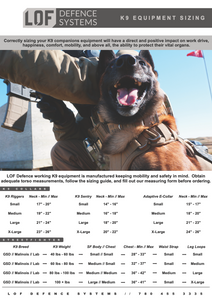 Skyddsväst för hund - K9 Hunter Vest - Working K9 Scandinavia
