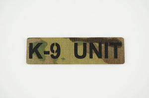 Märke / Patch - "K-9 Unit" - Working K9 Scandinavia