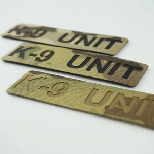 Märke / Patch - "K-9 Unit" - Working K9 Scandinavia
