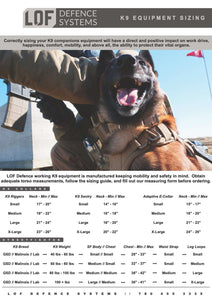 Hundsele för tjänstehund & brukshund - K9 StreetFighter Vest - Working K9 Scandinavia