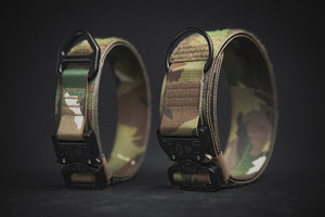 Hundhalsband för tjänstehund & brukshund, 4cm brett – K9 Sentry Collar