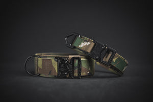 Hundhalsband för tjänstehund & brukshund, 5cm brett – K9 Sentry Collar
