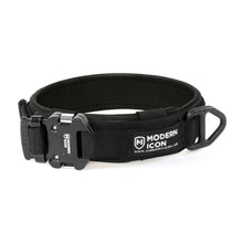 Ladda upp bild till gallerivisning, Hundhalsband klätt i skinn - Leather Wrapped 1.5″ Rigid Collar - Working K9 Scandinavia
