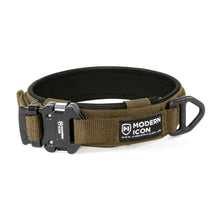 Ladda upp bild till gallerivisning, Hundhalsband klätt i skinn - Leather Wrapped 1.5″ Rigid Collar - Working K9 Scandinavia
