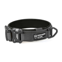 Ladda upp bild till gallerivisning, Hundhalsband klätt i skinn - Leather Wrapped 1.5″ Rigid Collar - Working K9 Scandinavia
