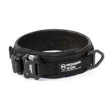 Load image into Gallery viewer, Leather Wrapped 2″ Rigid Collar
